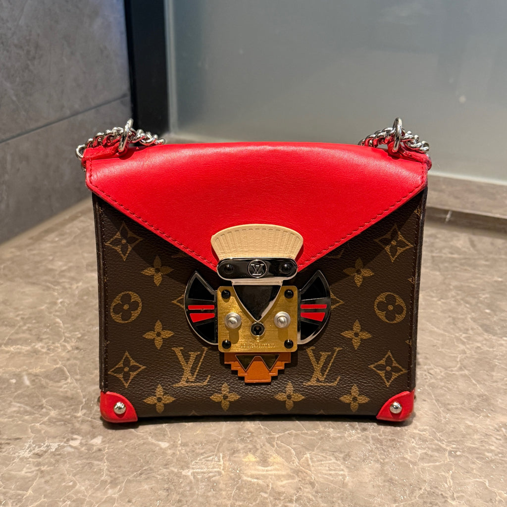 Louis Vuitton Leather Length 27 x Width 3 x Height 17 cm M41741