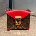 Louis Vuitton Leather Length 27 x Width 3 x Height 17 cm M41741