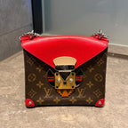 Louis Vuitton Leather Length 27 x Width 3 x Height 17 cm M41741
