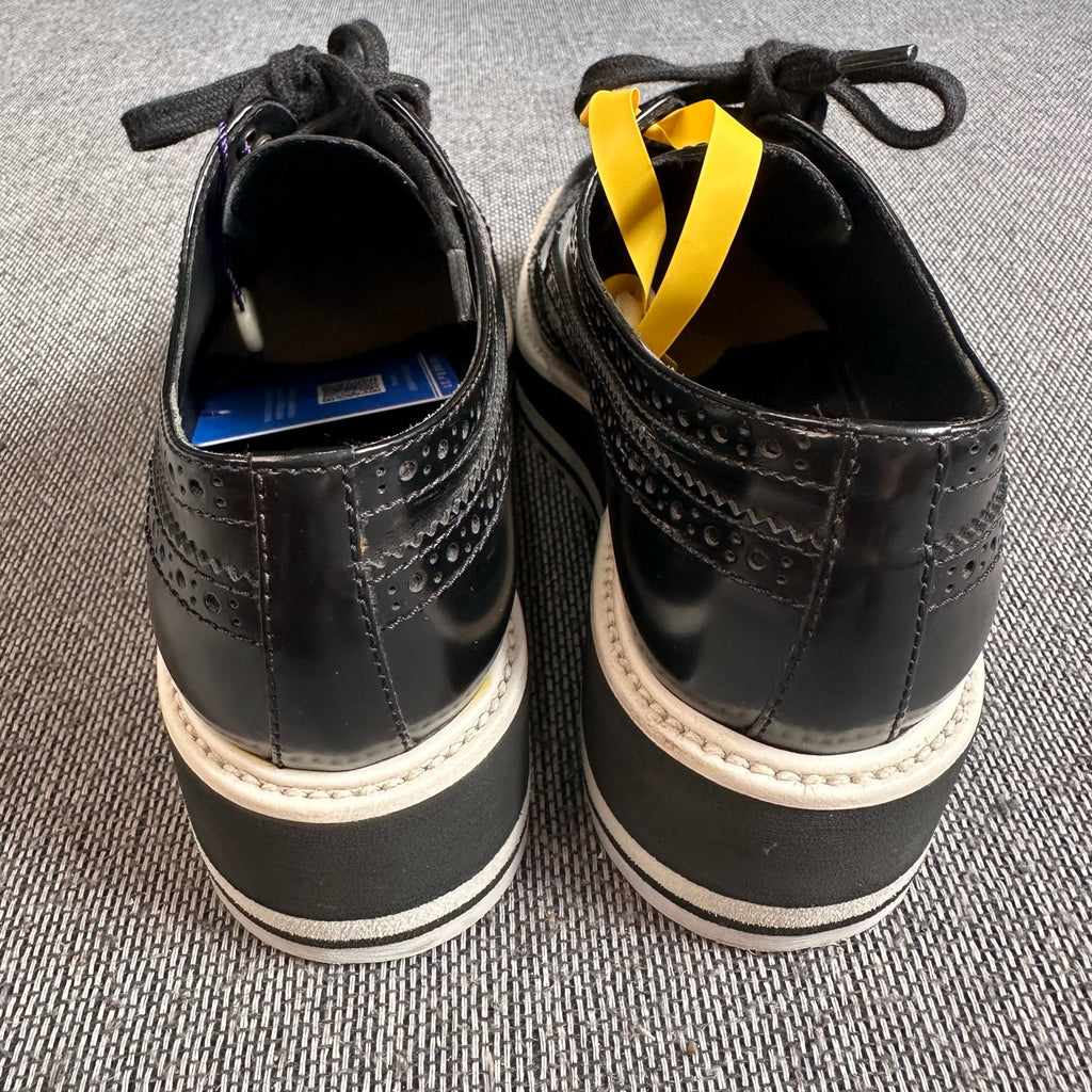 Prada Leather Platform shoes
