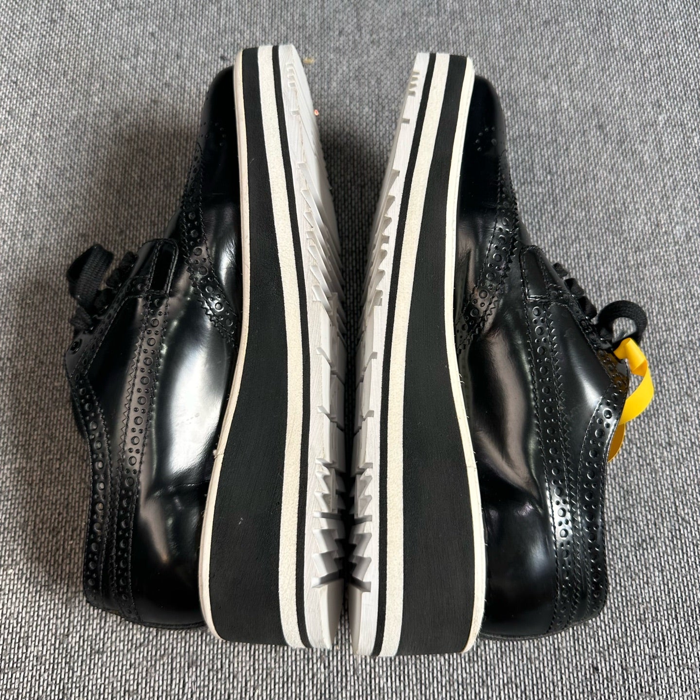 Prada Leather Platform shoes