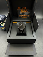 Mido Black Automatic (self-winding) watch