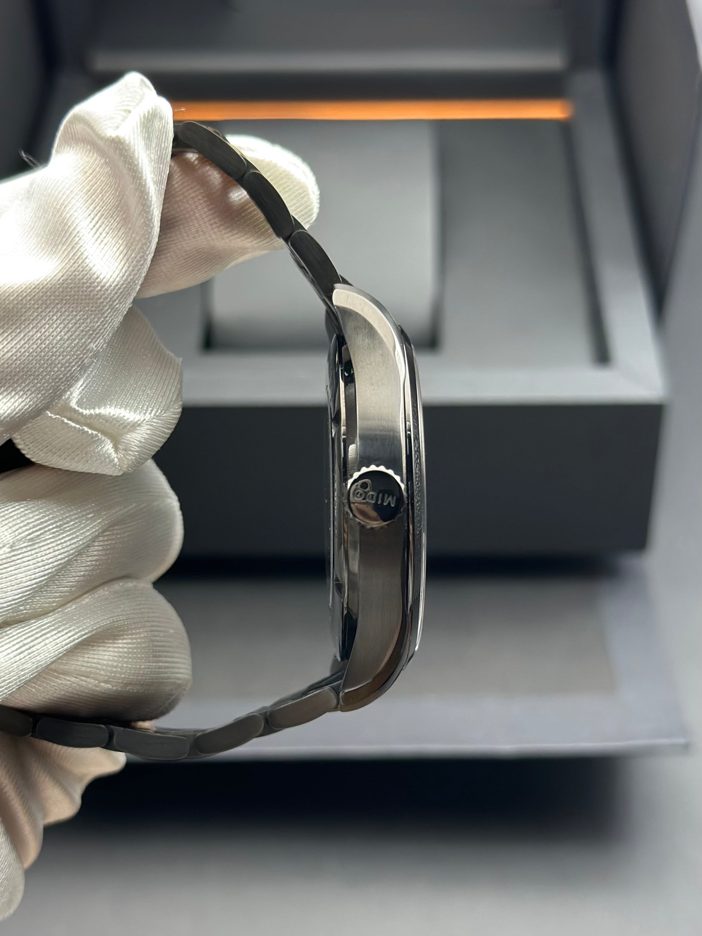 Mido Black Automatic (self-winding) watch