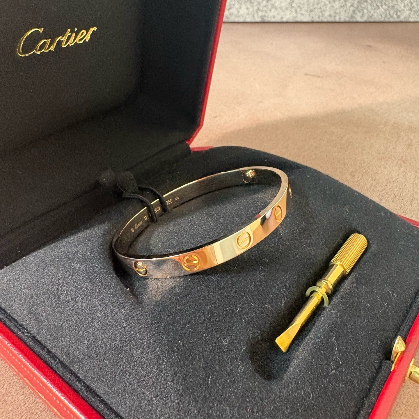 Cartier Rose gold Bangle