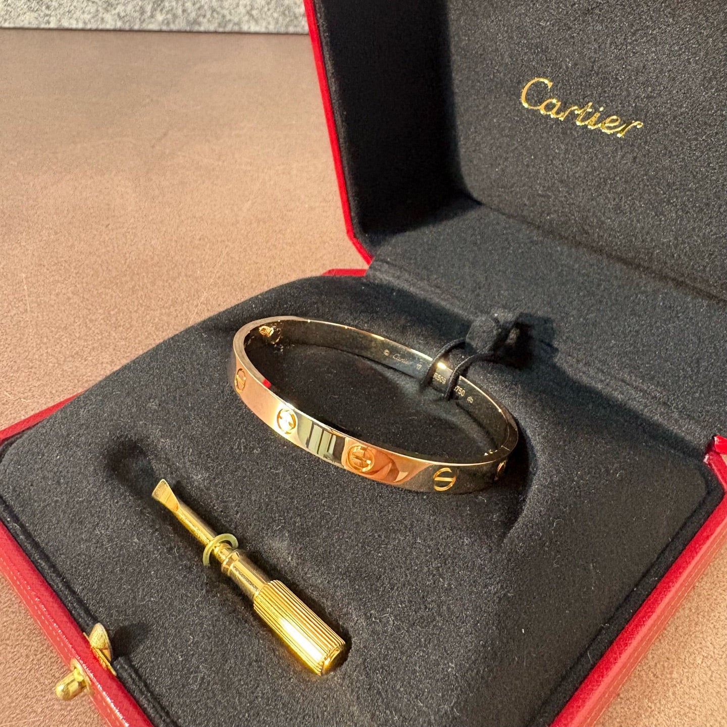 Cartier Rose gold Bangle