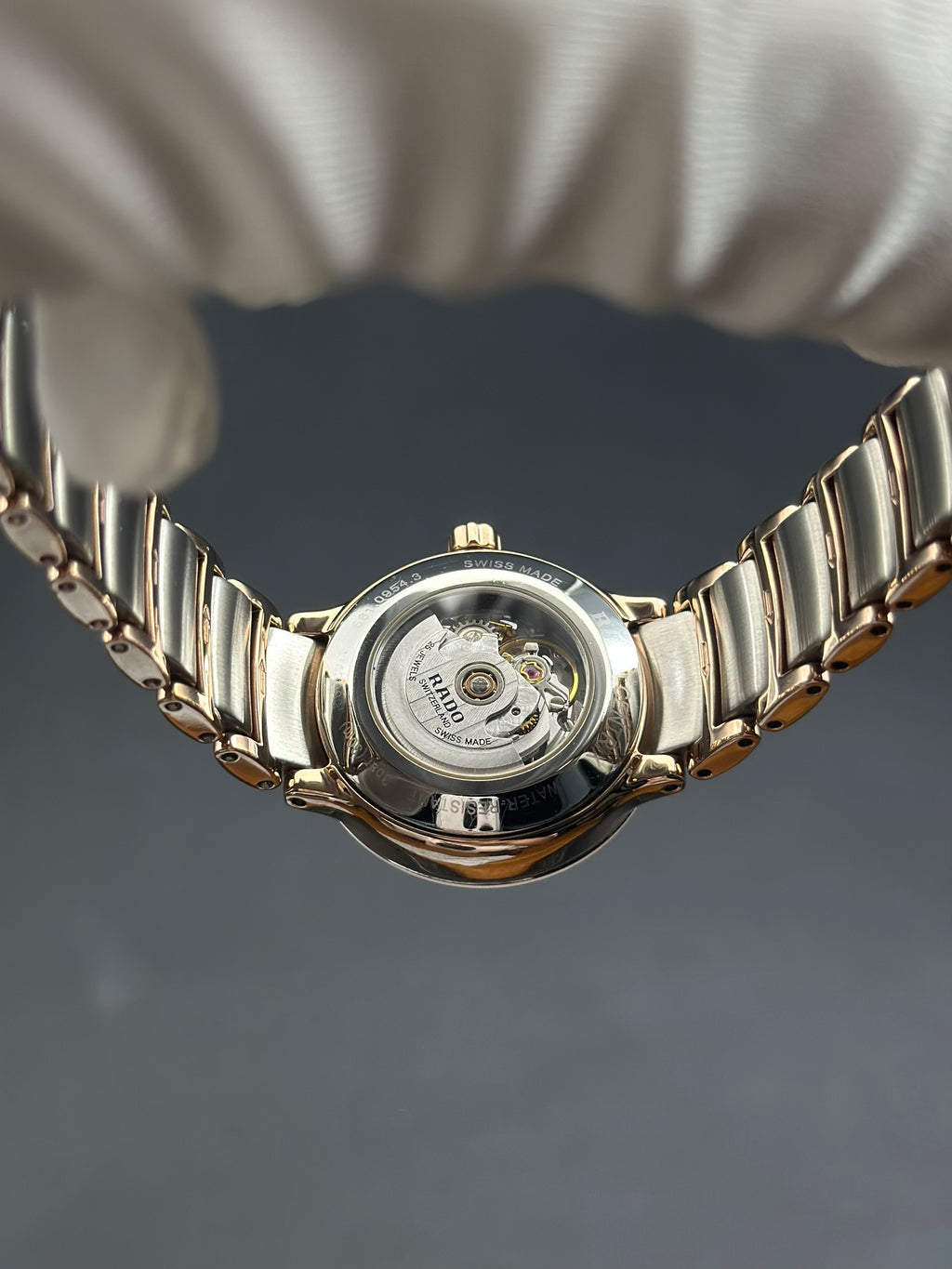 Rado White Automatic (self-winding) watch