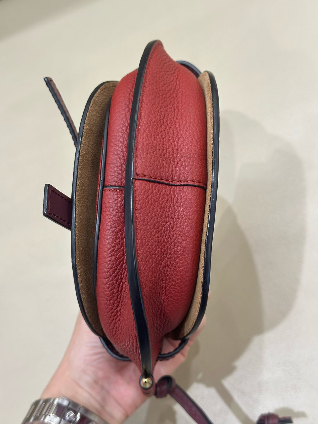 Loewe Gate Red Crossbody 15X12.5X8 cm 321.12.U62