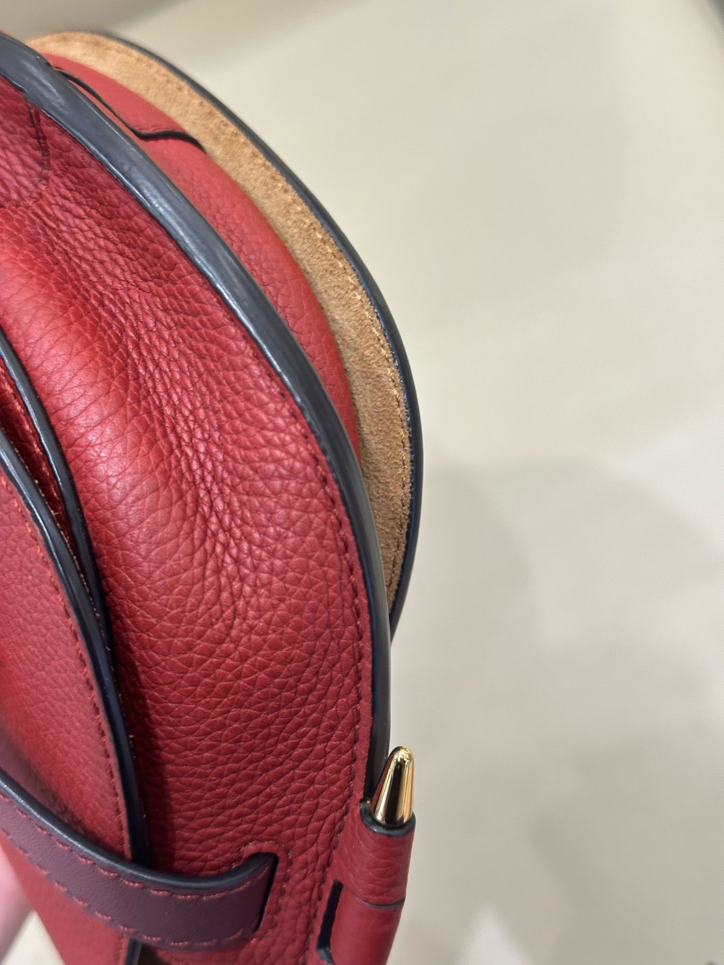 Loewe Gate Red Crossbody 15X12.5X8 cm 321.12.U62