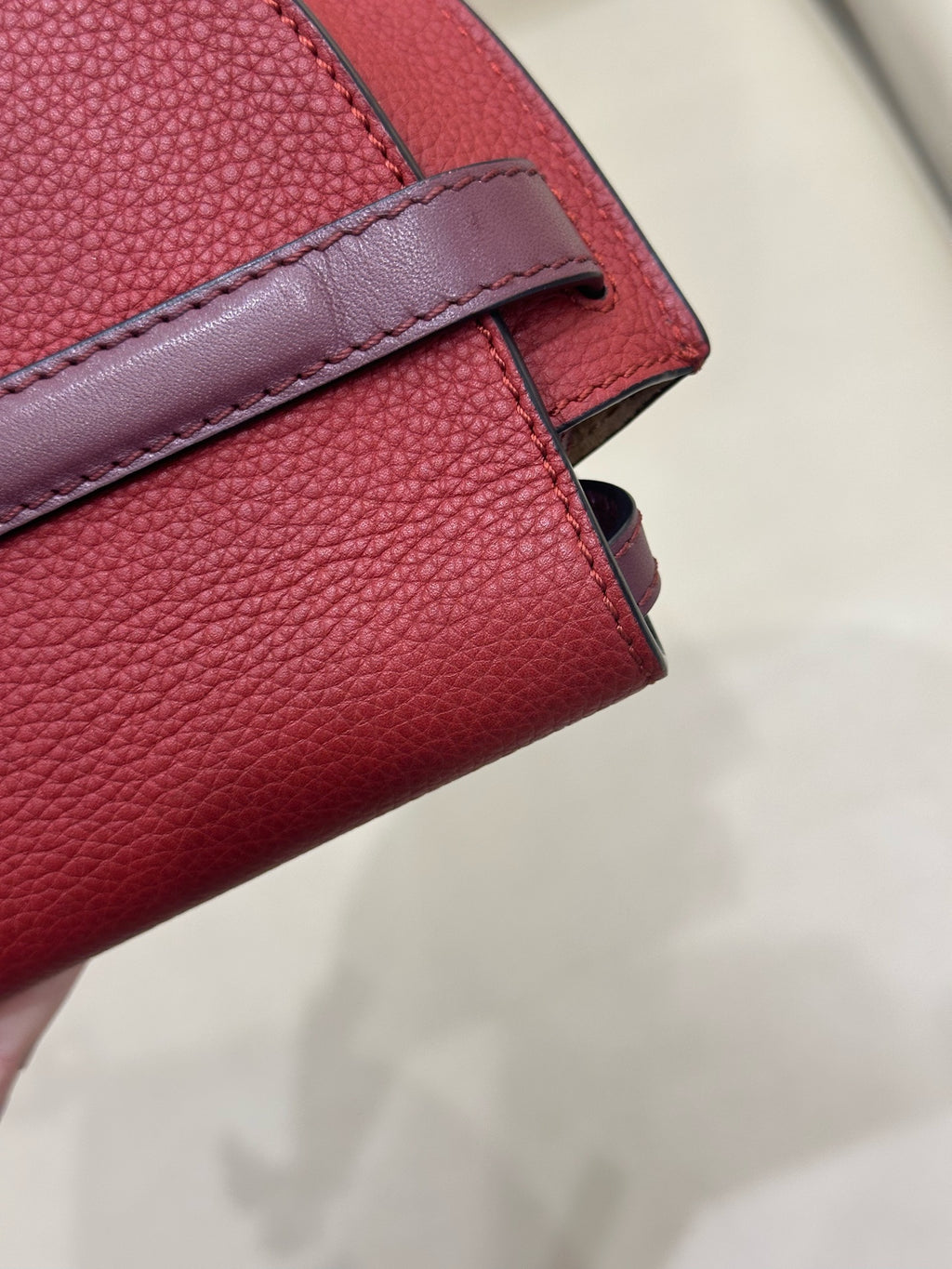 Loewe Gate Red Crossbody 15X12.5X8 cm 321.12.U62