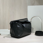Loewe Handbag Black Crossbody 290mm*190mm*120mm 322.30.S20-1100