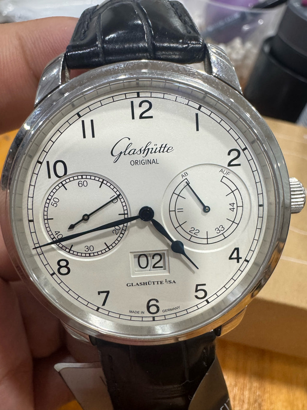 Glashutte Original Member of Parliament Automatic (self-winding) watch 44 millimeters 1-00-14-05-02-04