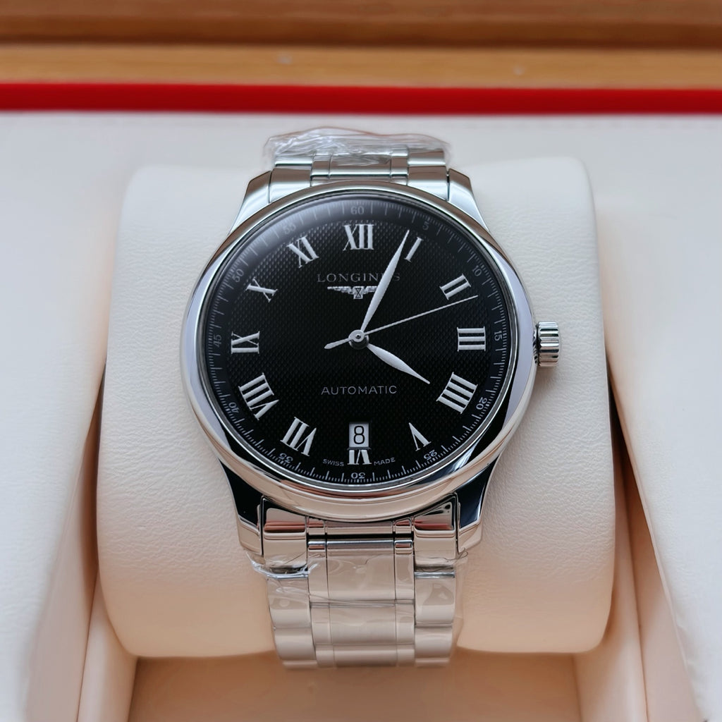 Longines Longines Master Collection Black Automatic (self-winding) watch 38.50mm L2.628.4.51.6