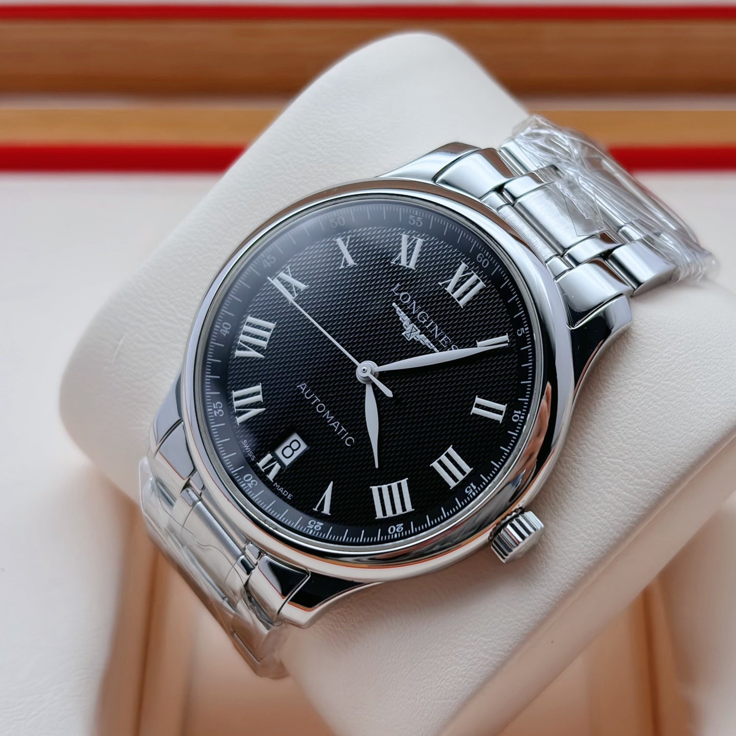 Longines Longines Master Collection Black Automatic (self-winding) watch 38.50mm L2.628.4.51.6