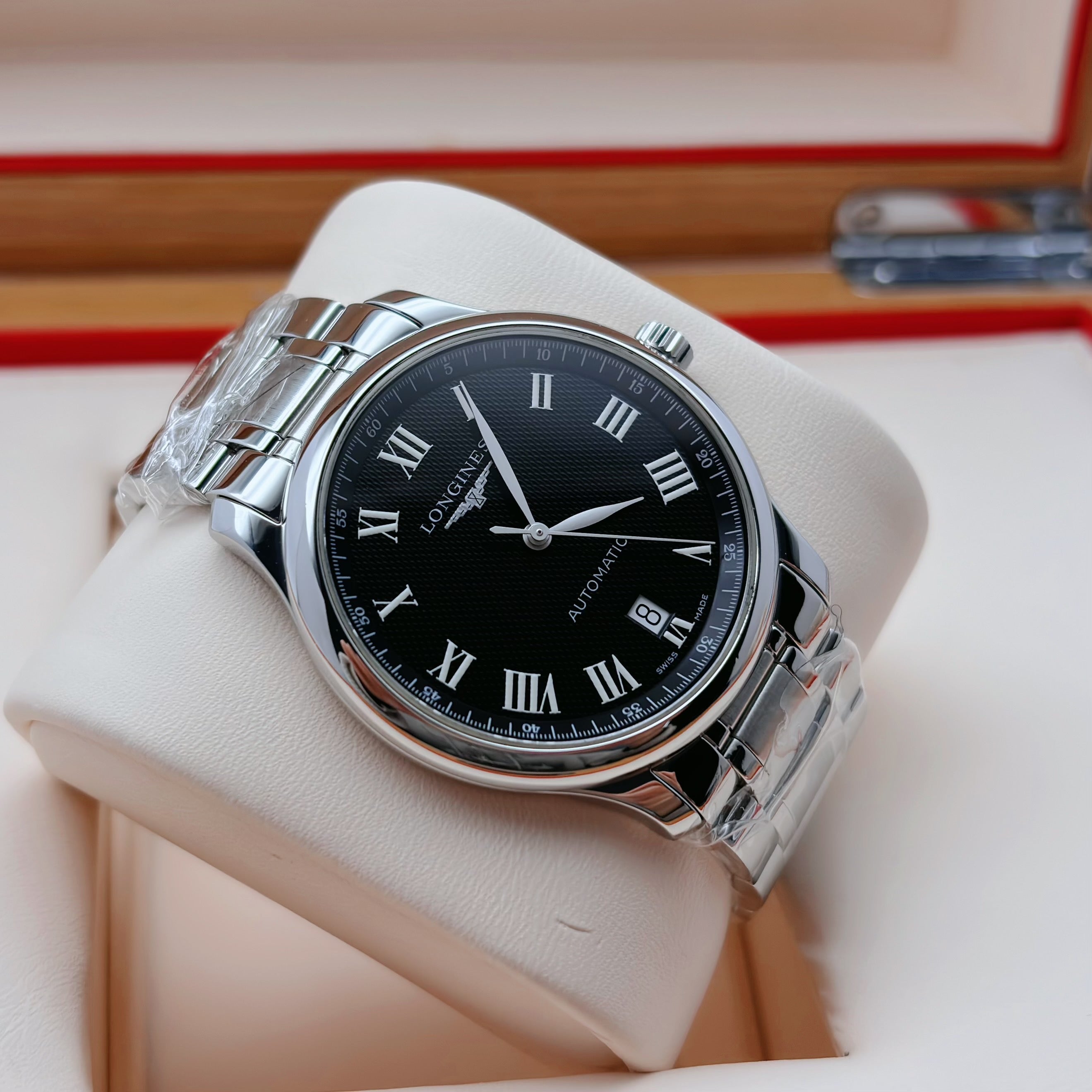 Longines Longines Master Collection Black Automatic (self-winding) watch 38.50mm L2.628.4.51.6