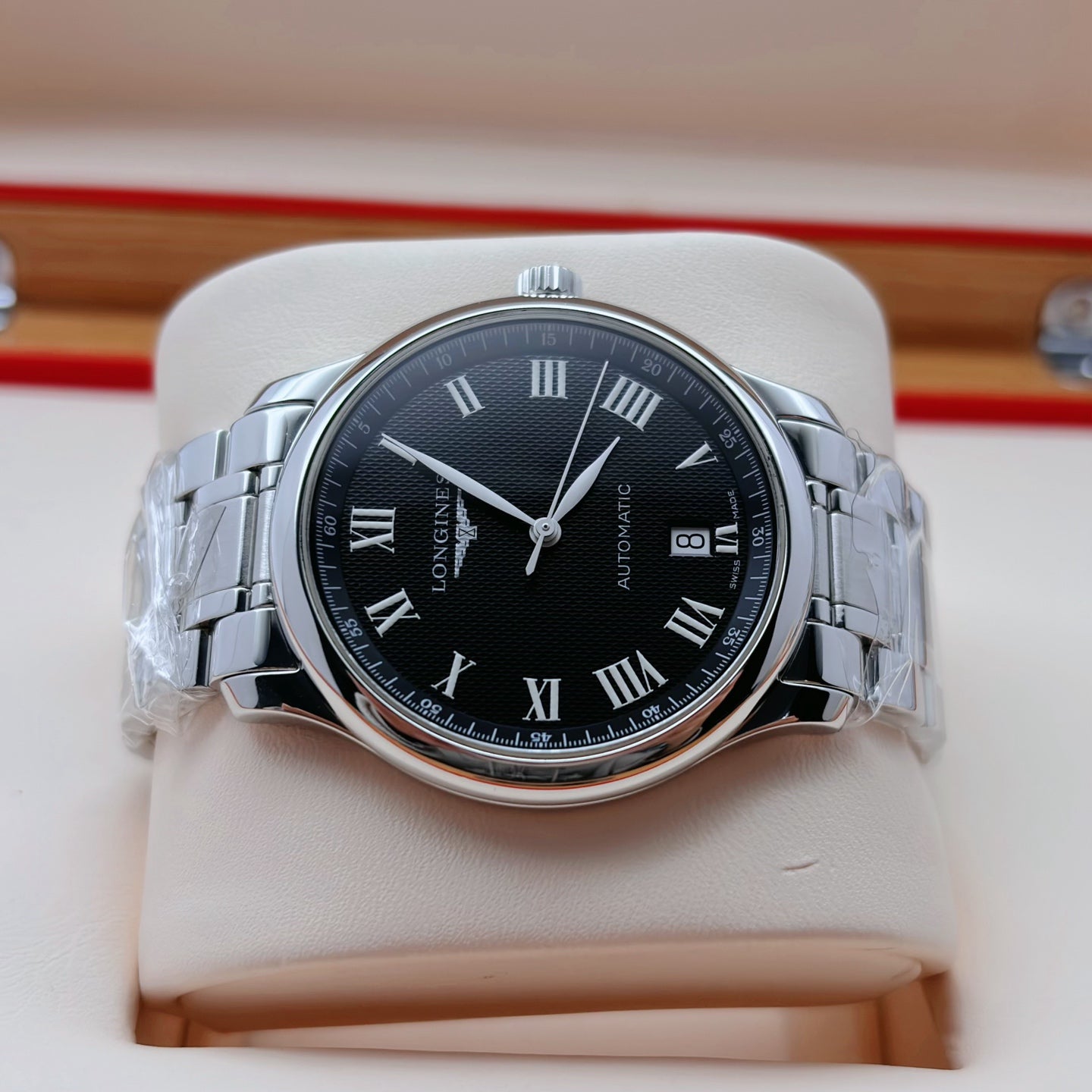 Longines Longines Master Collection Black Automatic (self-winding) watch 38.50mm L2.628.4.51.6