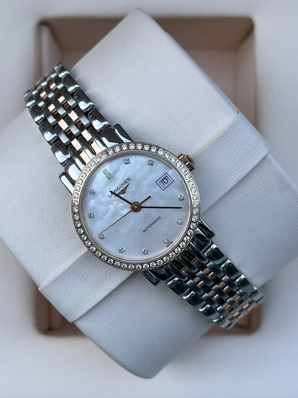 Longines Longines Master Collection Rose gold Mechanical watch 25.50mm L4.309.5.88.7