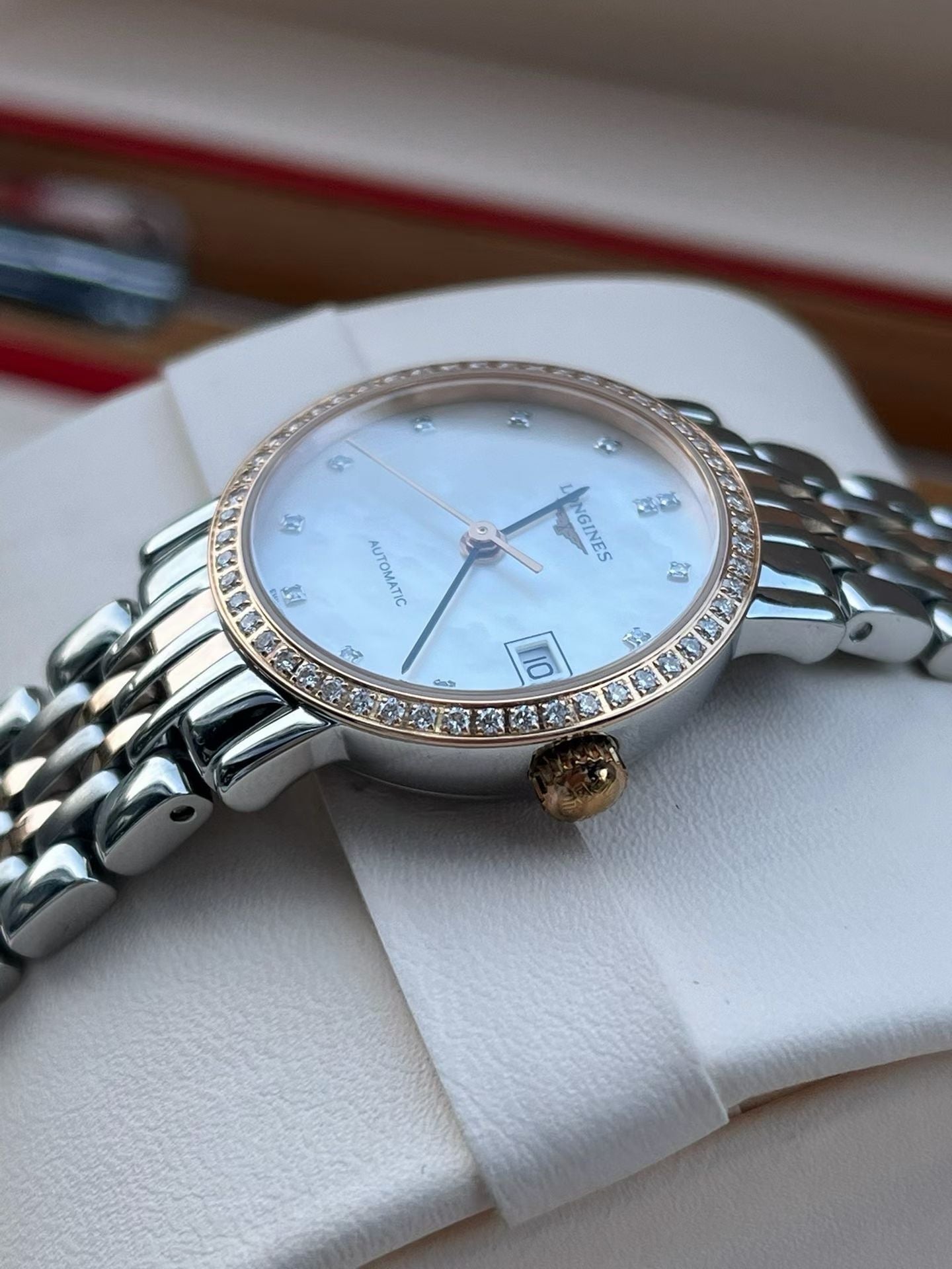 Longines Longines Master Collection Rose gold Mechanical watch 25.50mm L4.309.5.88.7