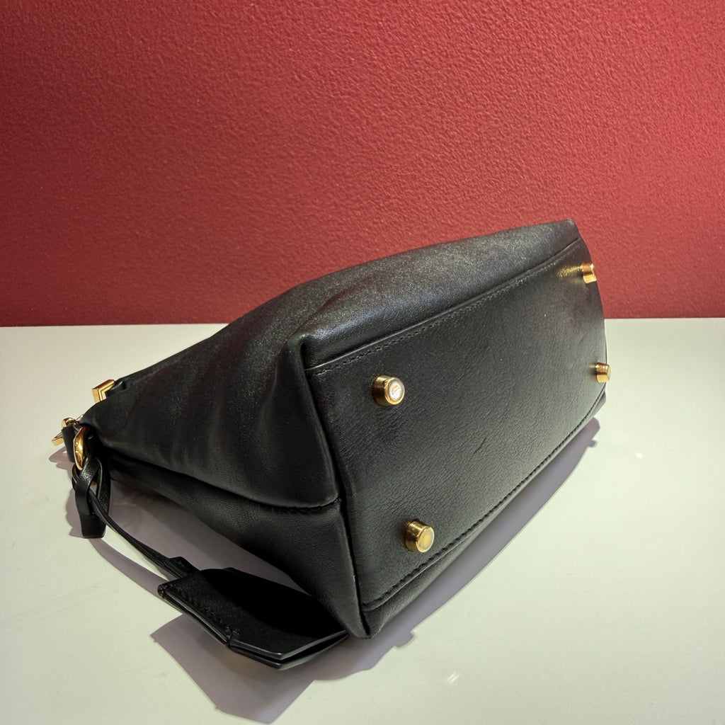 Versace VersaceTag Crescent Bag Black 23 x 16 x 11 1018302-1A13171_1B00V