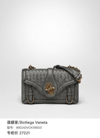Bottega Veneta Metal Gray Crossbody 490243VCKI18503