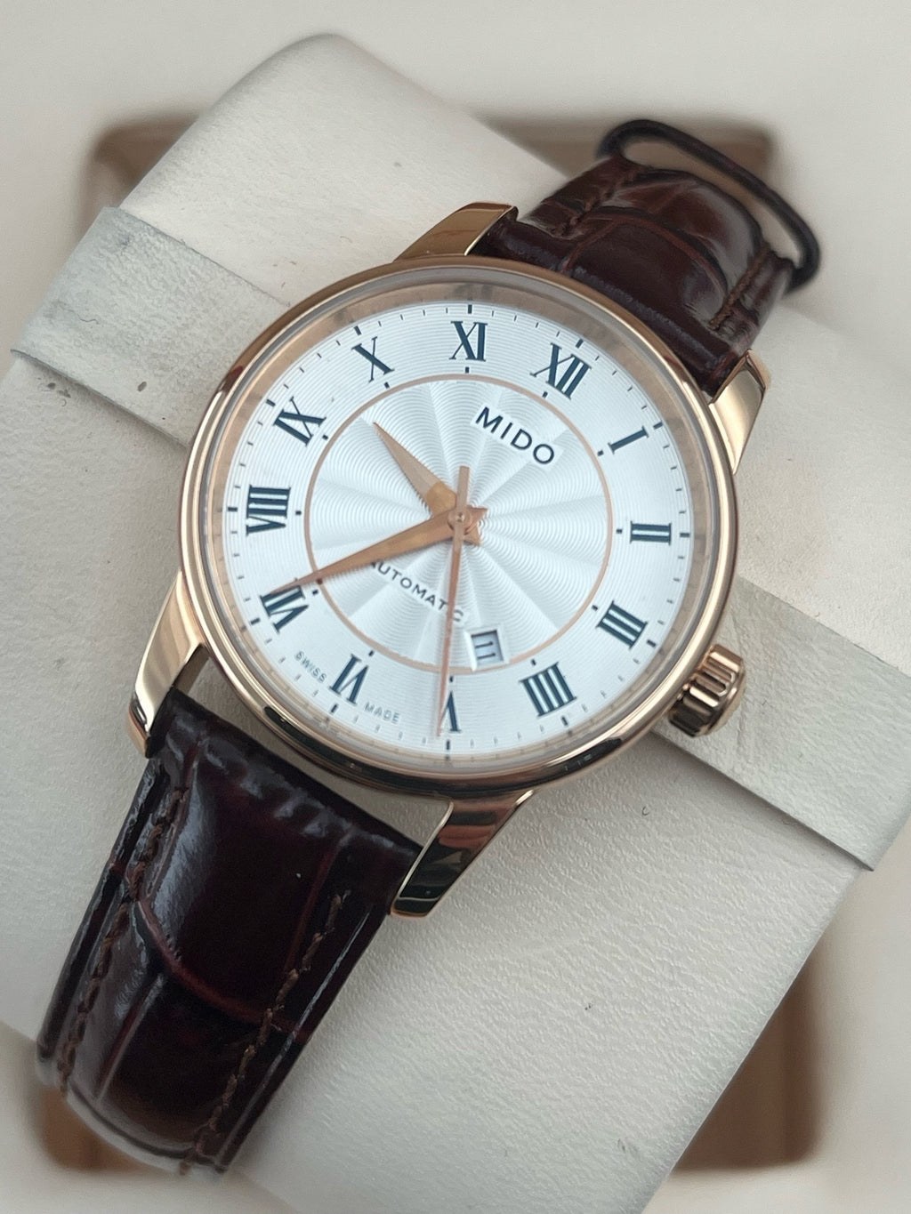 Mido Berenice Silver Automatic (self-winding) watch 29 millimeters M7600.2.21.8