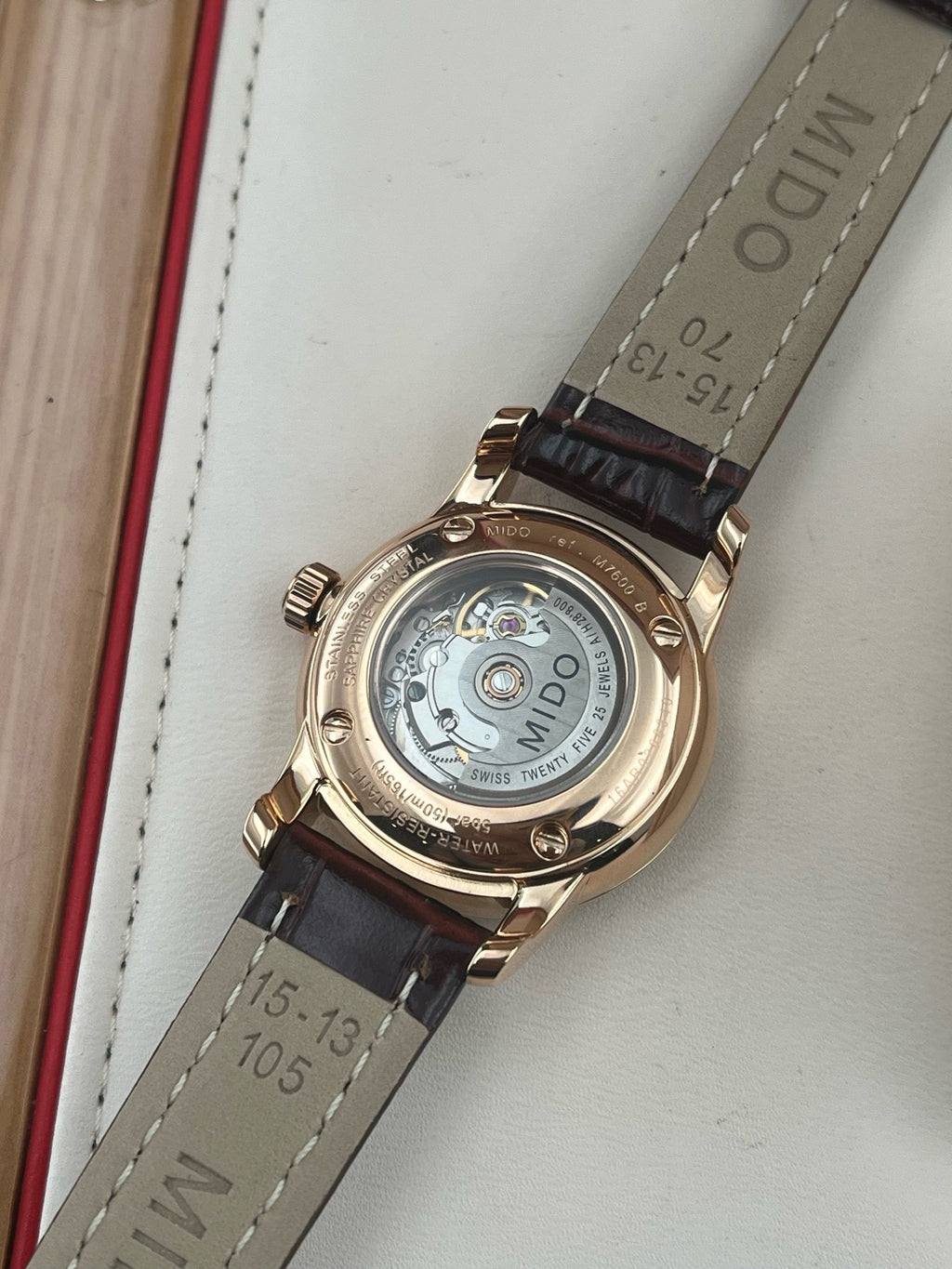 Mido Berenice Silver Automatic (self-winding) watch 29 millimeters M7600.2.21.8