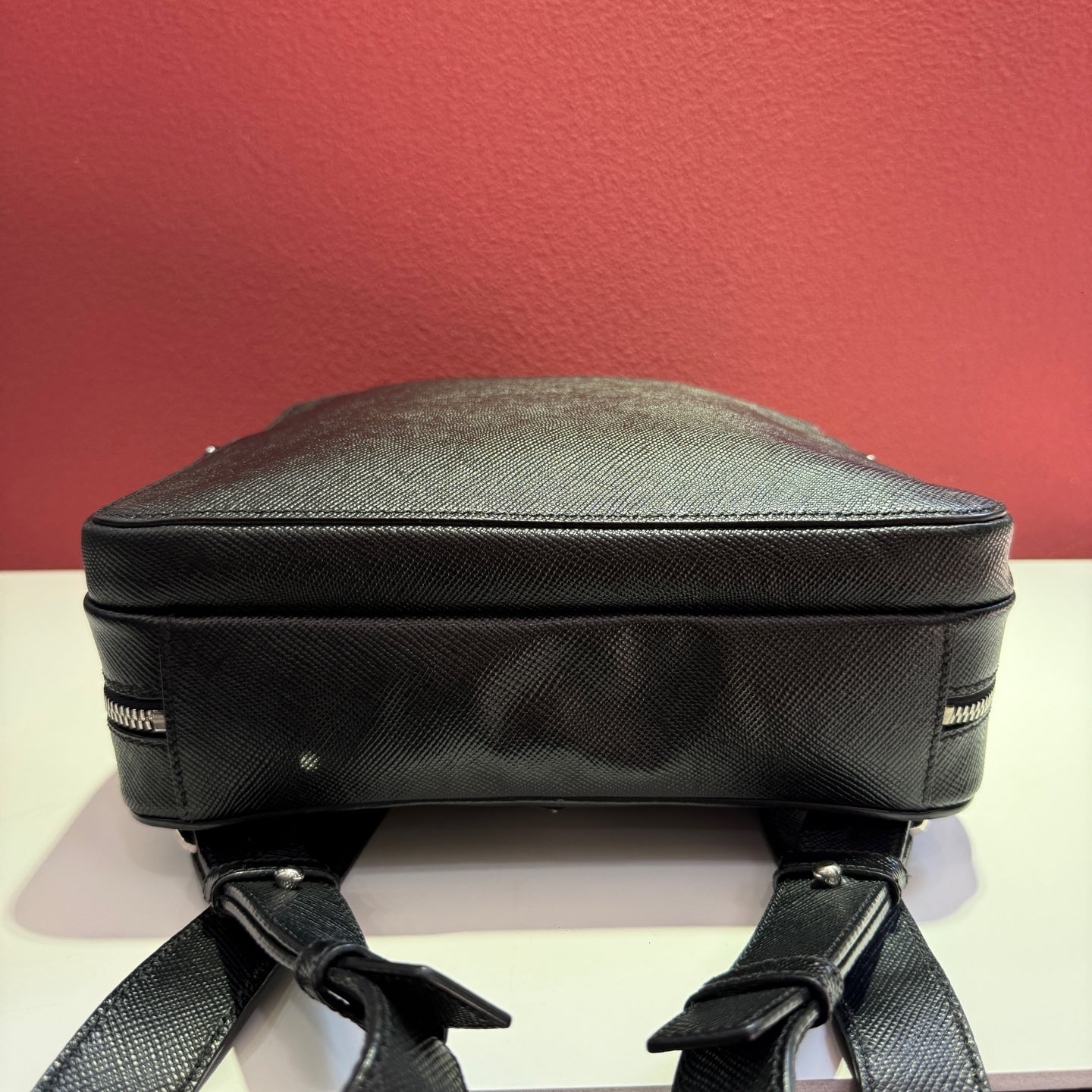 Prada Black Backpack Length 27 x Width 10 x Height 35 cm VZ0063-2FAD-F0002