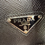 Prada Black Backpack Length 27 x Width 10 x Height 35 cm VZ0063-2FAD-F0002