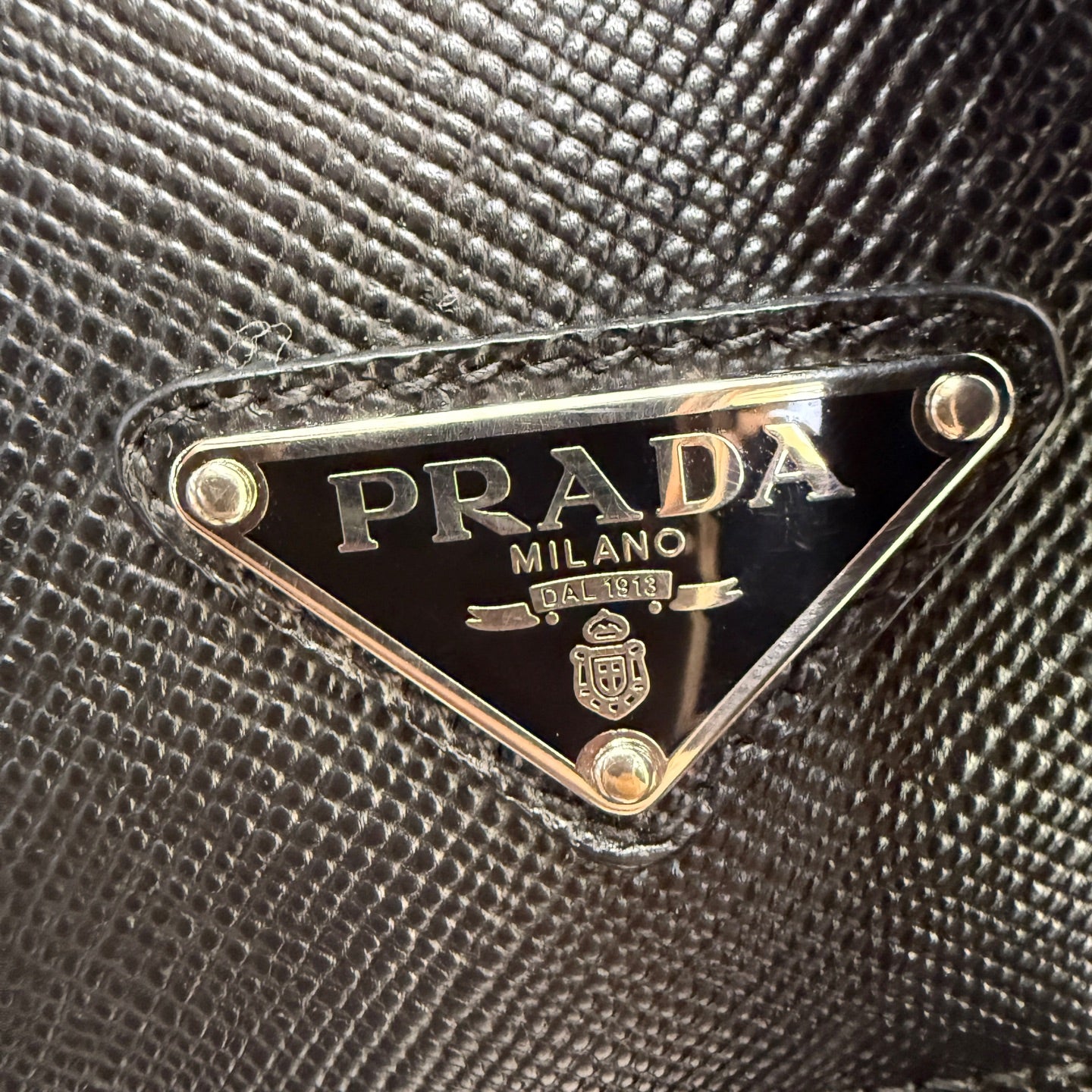 Prada Black Backpack Length 27 x Width 10 x Height 35 cm VZ0063-2FAD-F0002