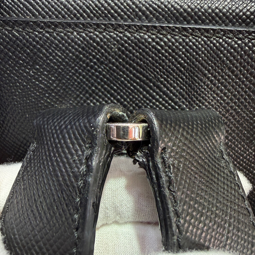 Prada Black Backpack Length 27 x Width 10 x Height 35 cm VZ0063-2FAD-F0002