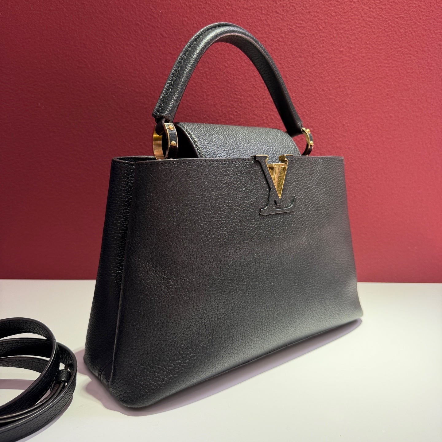 Louis Vuitton Black Satchel