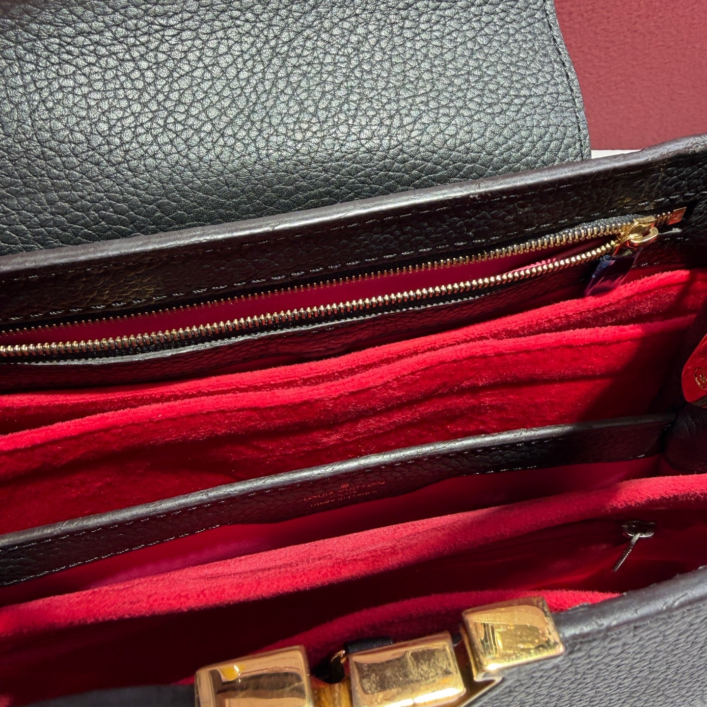 Louis Vuitton Black Satchel