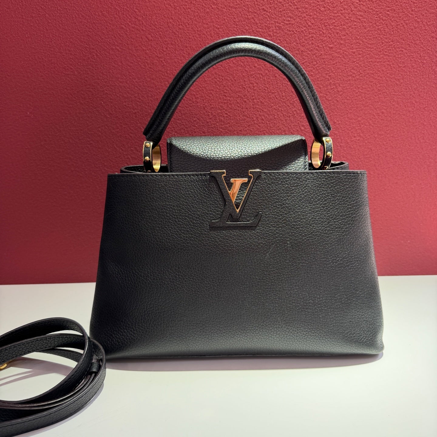 Louis Vuitton Black Satchel