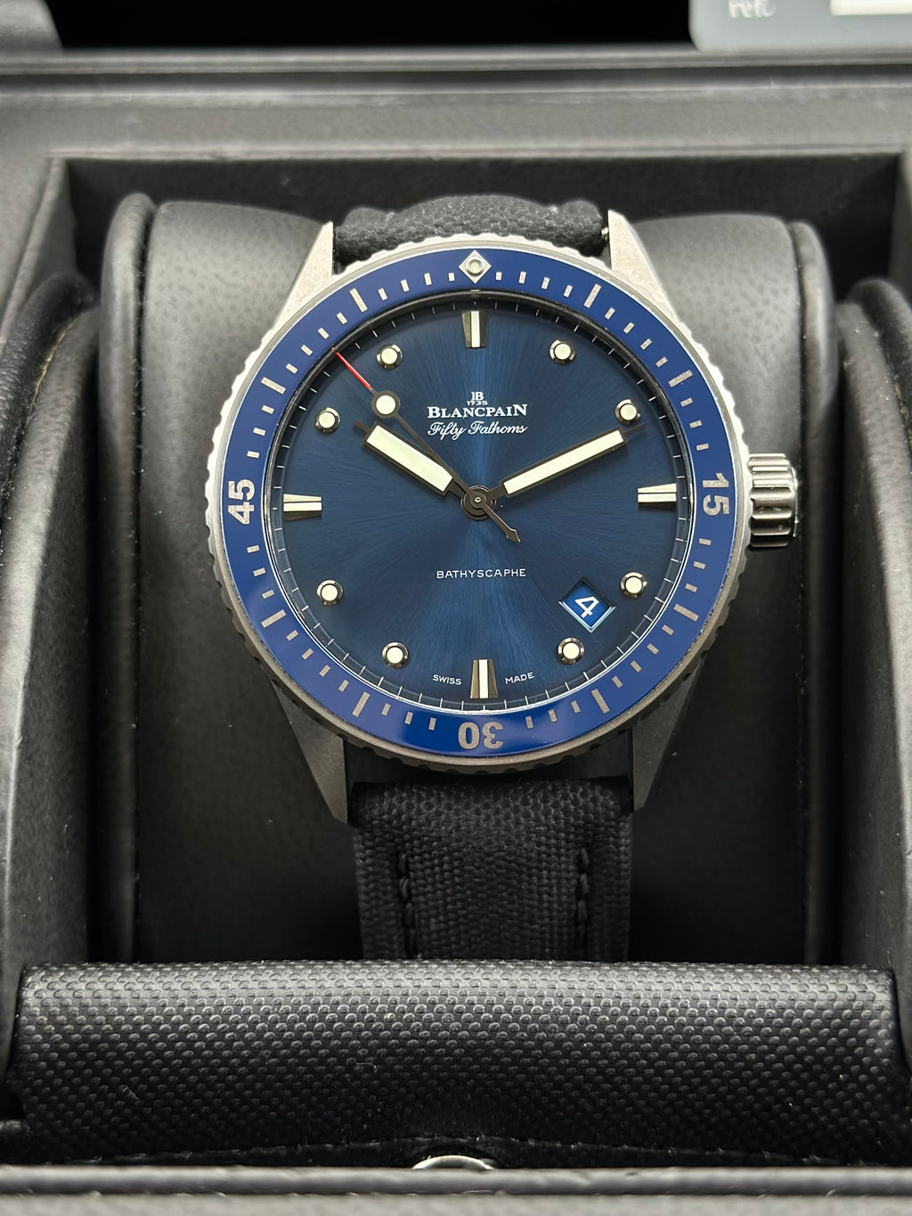 Blancpain Metal Gray Automatic (self-winding) watch