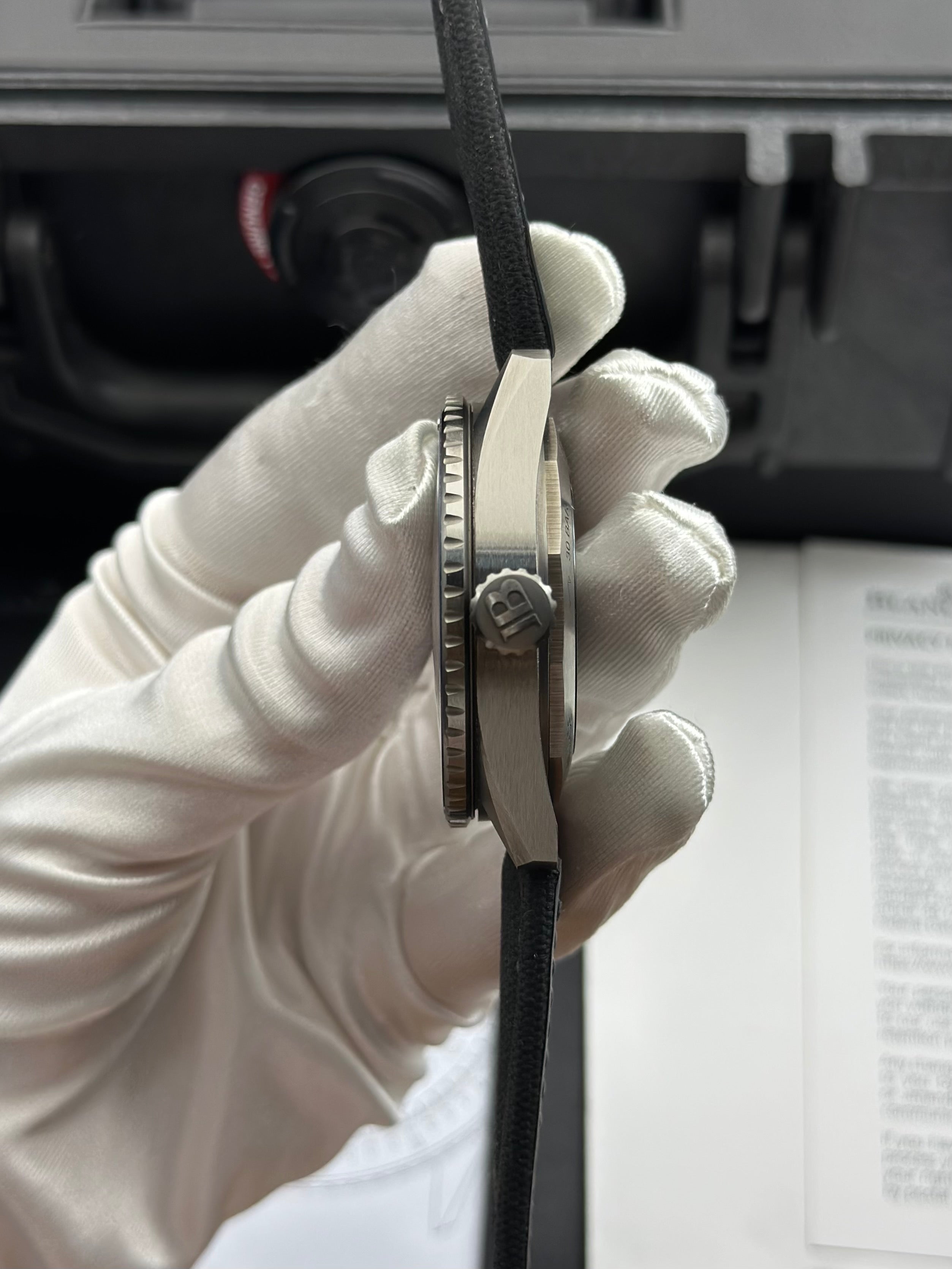 Blancpain Metal Gray Automatic (self-winding) watch