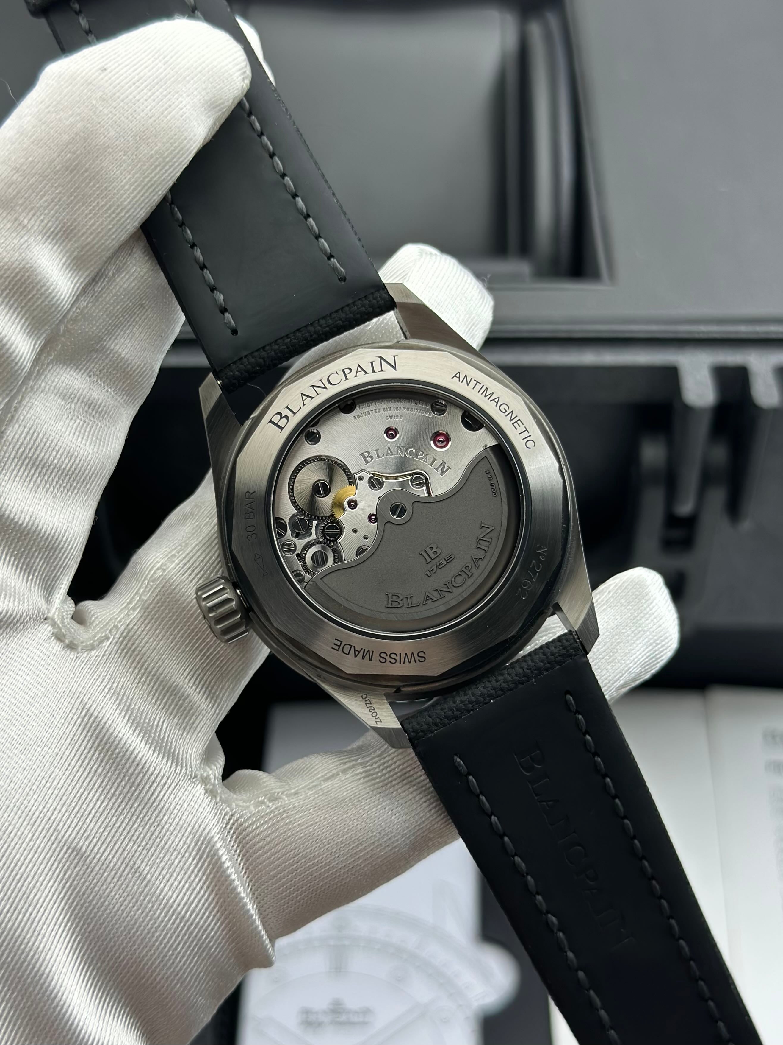 Blancpain Metal Gray Automatic (self-winding) watch