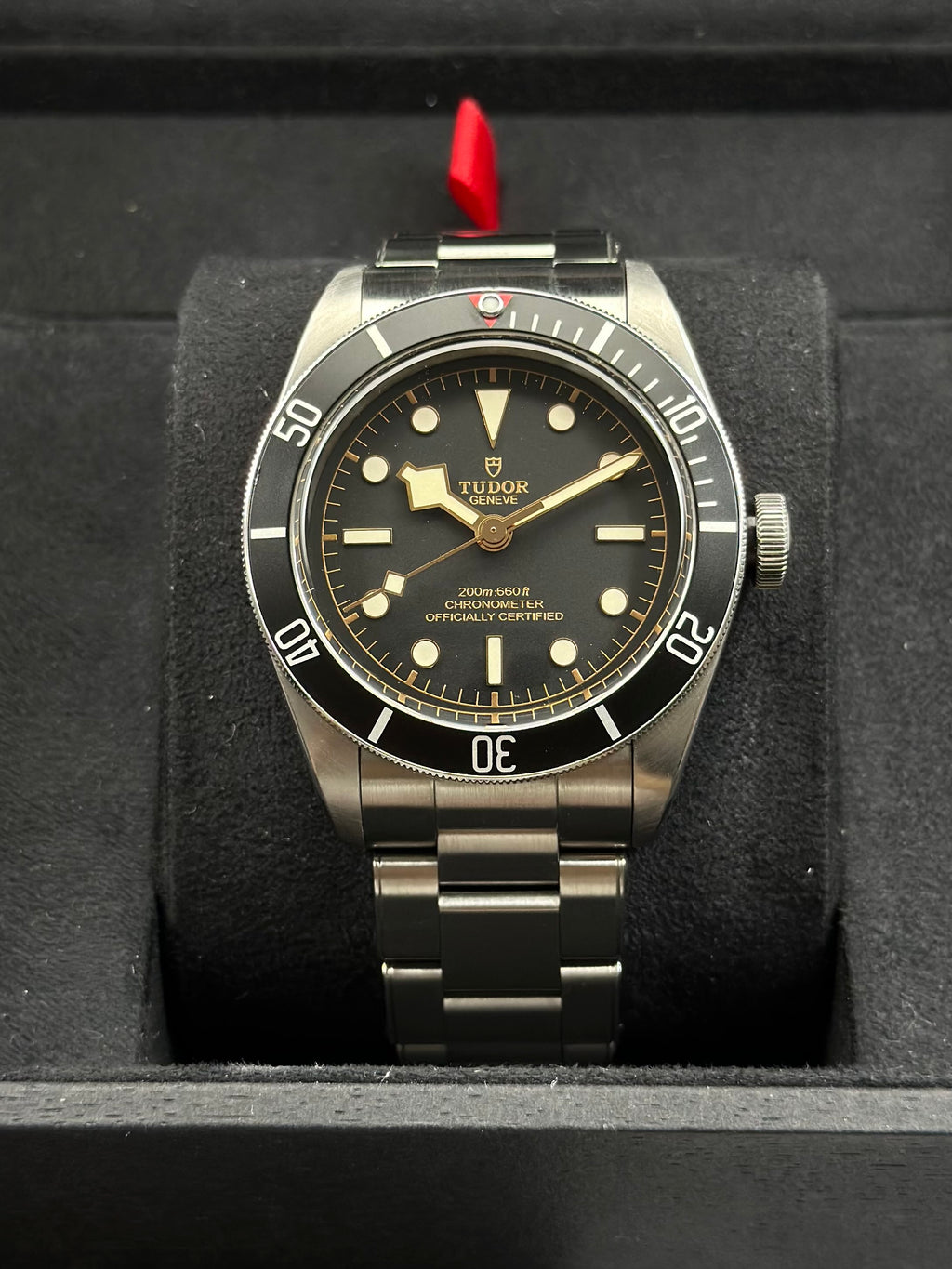 Tudor Aluminum Black Automatic (self-winding) watch