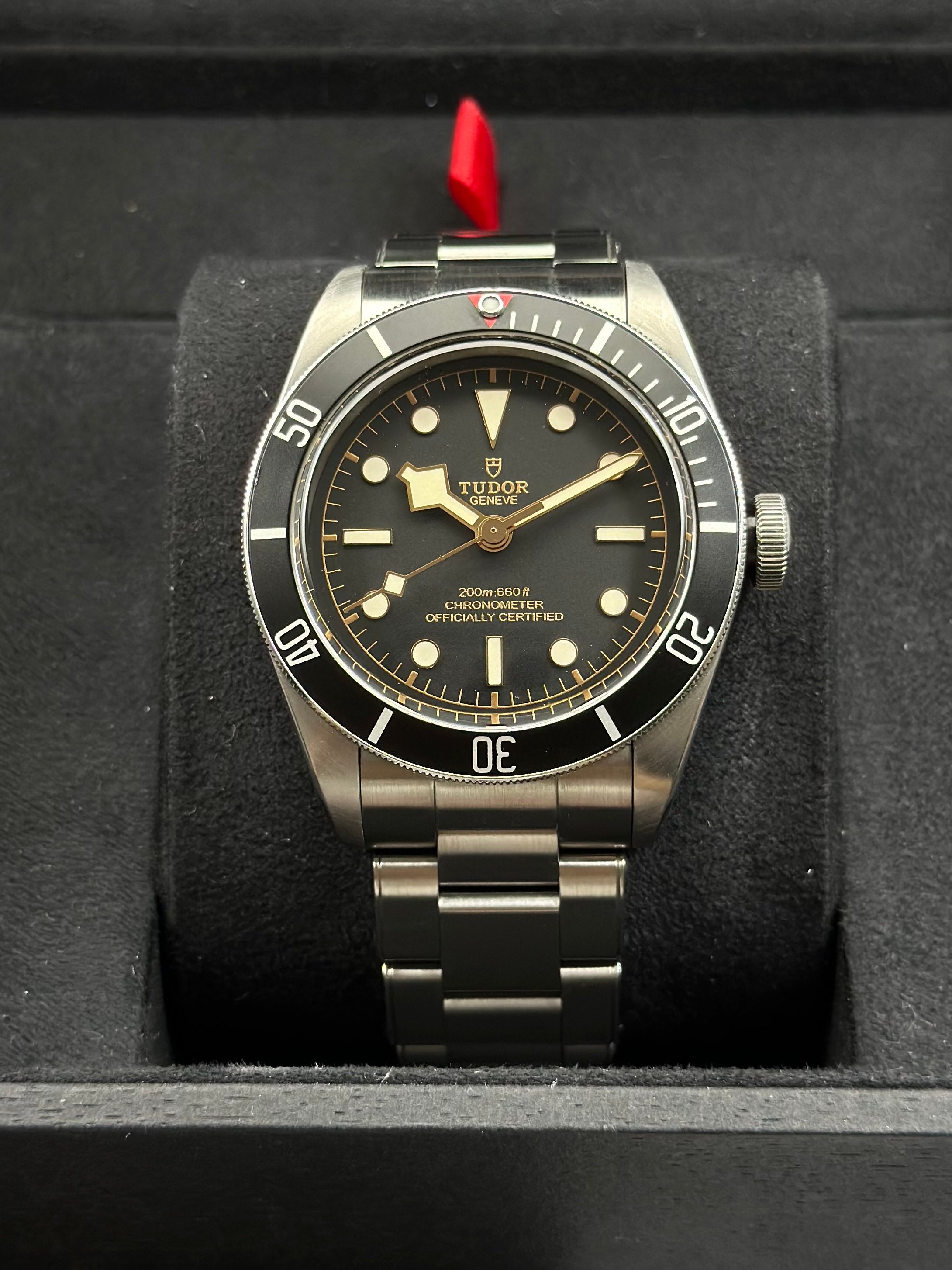 Tudor Aluminum Black Automatic (self-winding) watch