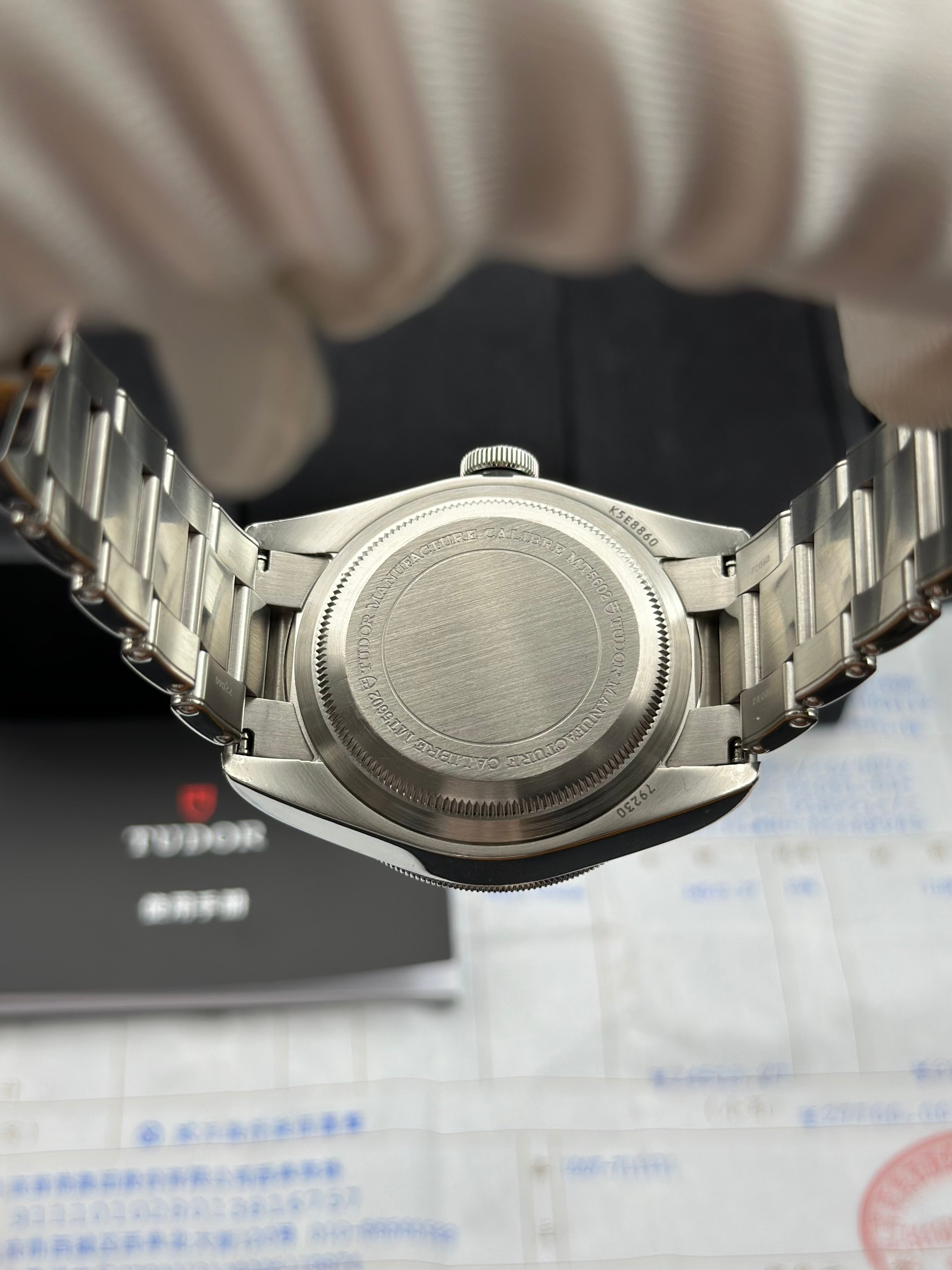 Tudor Aluminum Black Automatic (self-winding) watch