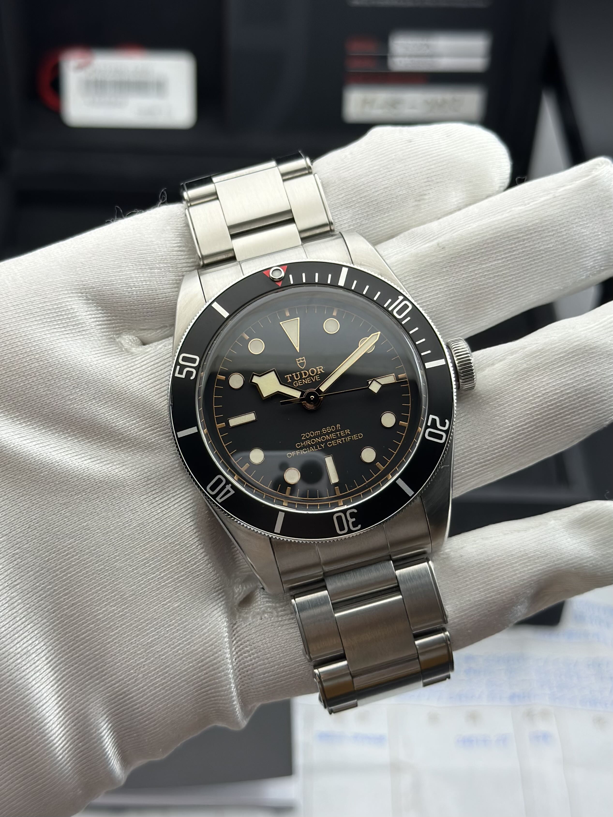 Tudor Aluminum Black Automatic (self-winding) watch