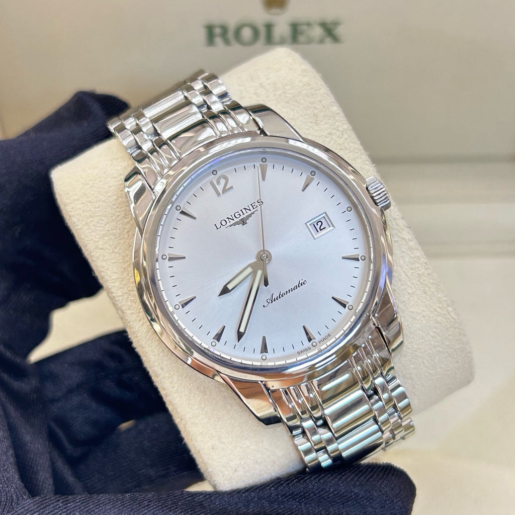 Longines Watchmaking Tradition Silver Automatic (self-winding) watch 41 millimeters L2.766.4.79.6