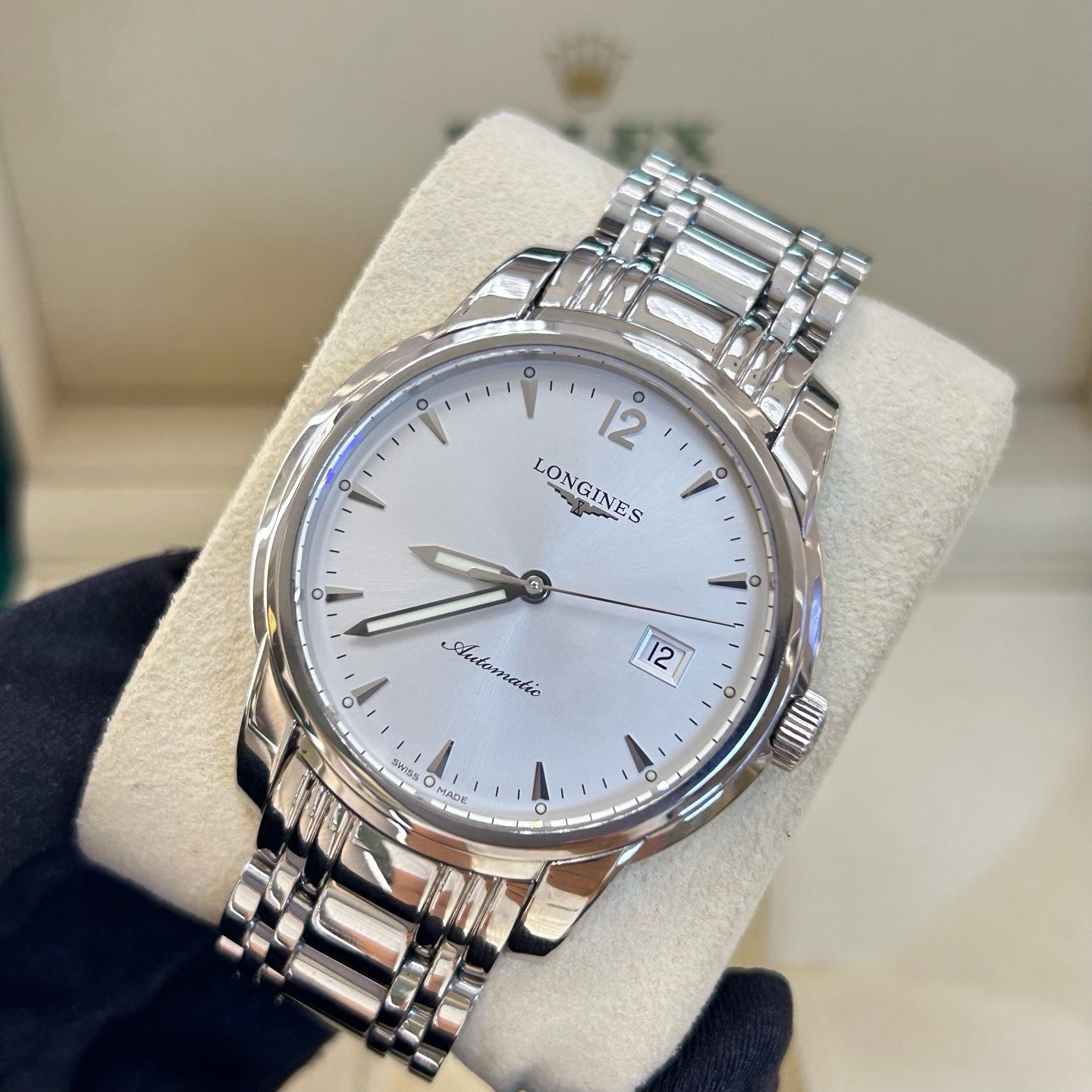 Longines Watchmaking Tradition Silver Automatic (self-winding) watch 41 millimeters L2.766.4.79.6