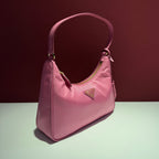 Prada Cordura Pink Shoulder Bag