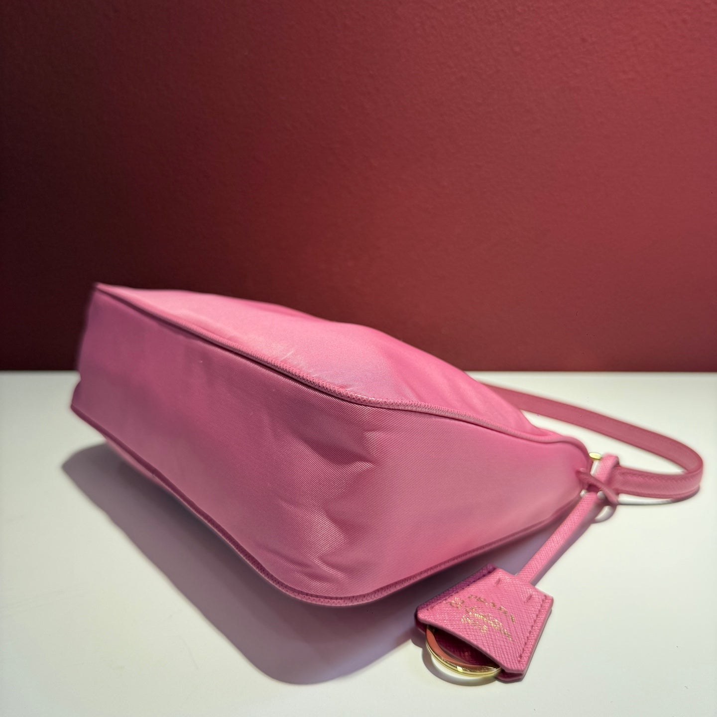 Prada Cordura Pink Shoulder Bag