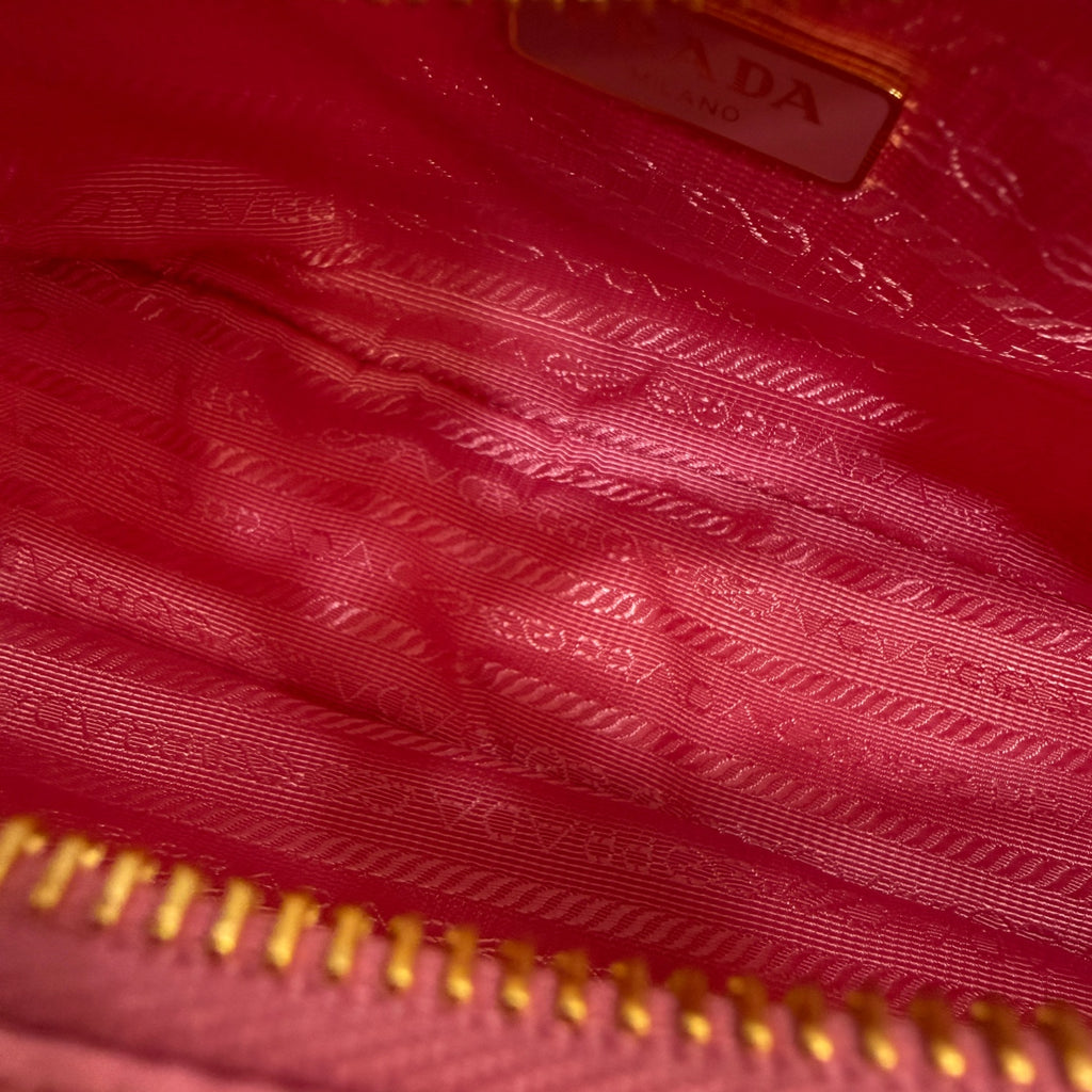 Prada Cordura Pink Shoulder Bag
