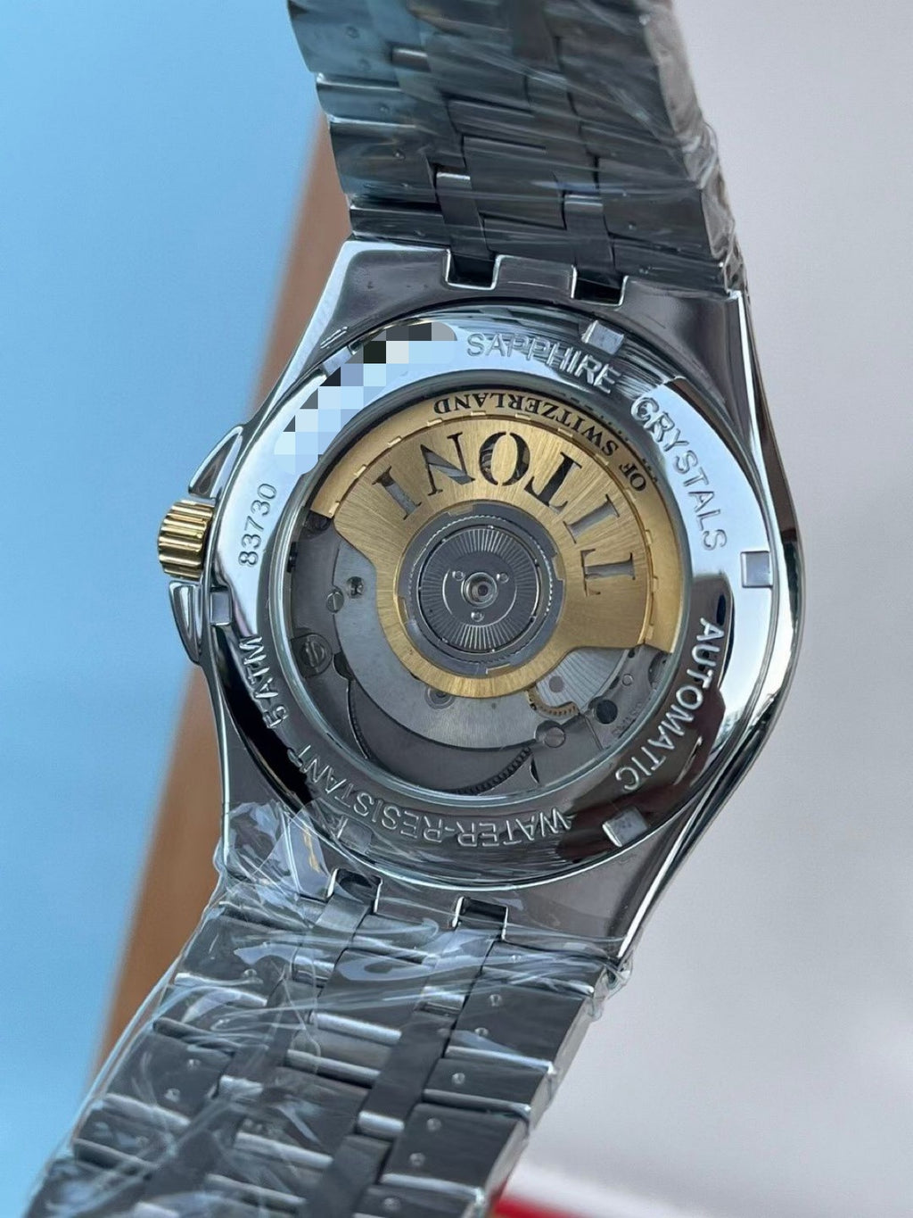 Longines White Automatic (self-winding) watch