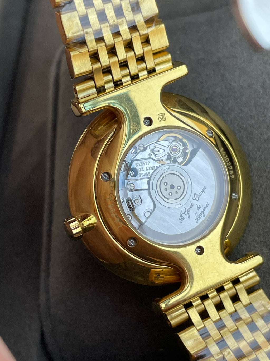Longines Jialan Series White Automatic (self-winding) watch 34.00 MM L4.708.2.32.8