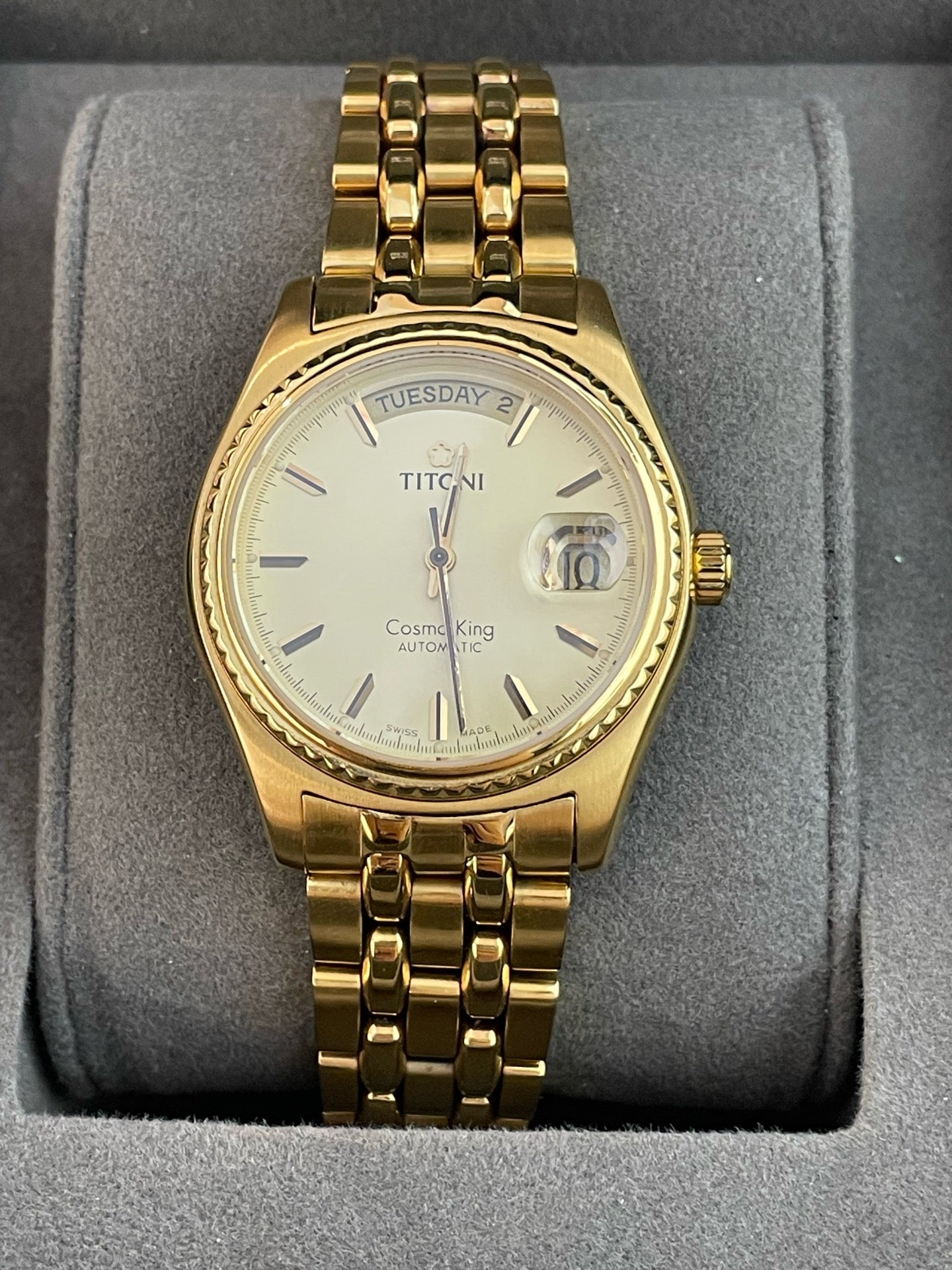 Longines Gold Automatic (self-winding) watch
