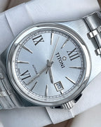 Longines White Automatic (self-winding) watch