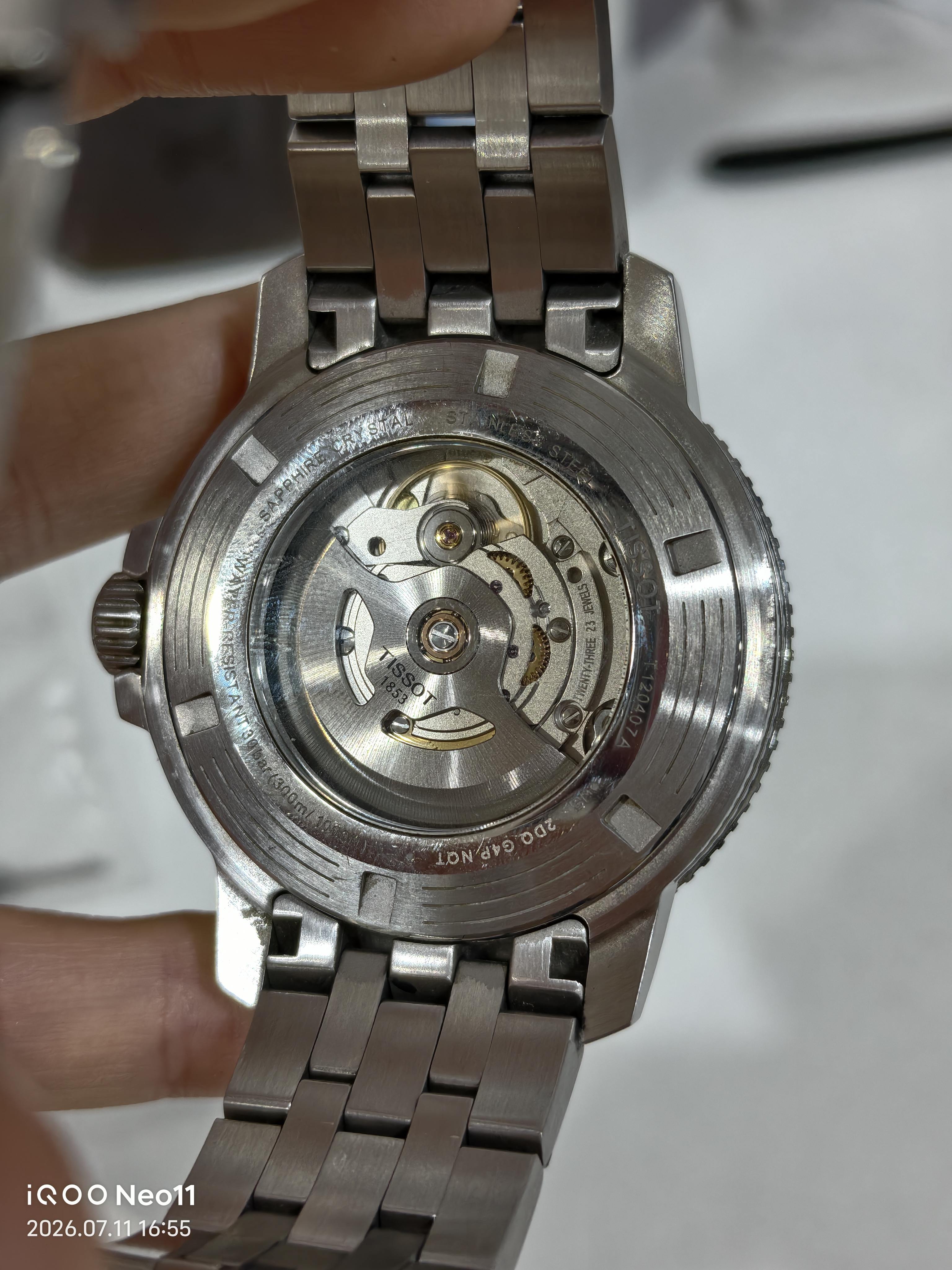 Tissot Sports Series Automatic (self-winding) watch 43 millimeters T1204071109101