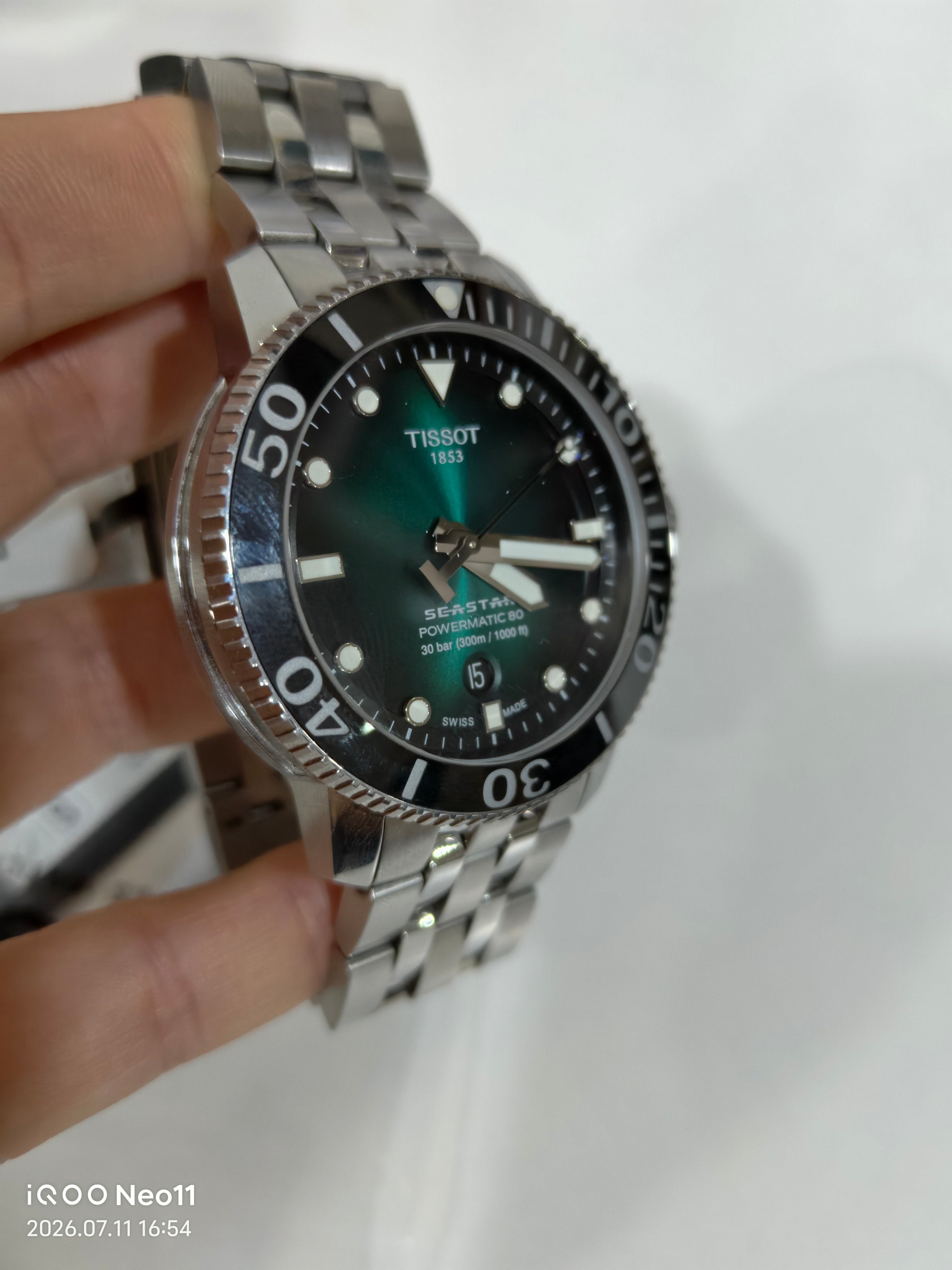 Tissot Sports Series Automatic (self-winding) watch 43 millimeters T1204071109101